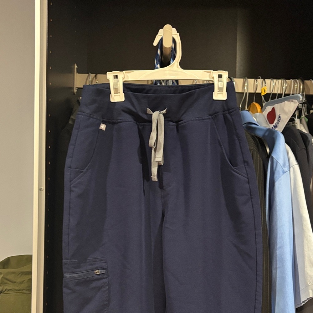Navy Drawstring Pants